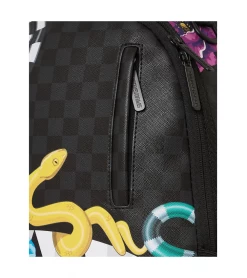 BACKPACK SPRAYGROUND SNAKES ON A BAG BLACK UNISEX -Fashion Sports Equipment Store backpack sprayground snakes on a bag black unisex 3