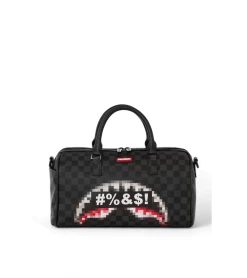 BAG SPRAYGROUND CENSORED MINI DUFFLE BLACK UNISEX -Fashion Sports Equipment Store bag sprayground censored mini duffle black unisex 2