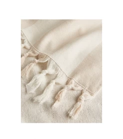 BEACH TOWEL SUNDEK FOUTA JACQUARD BEIGE UNISEX -Fashion Sports Equipment Store beach towel sundek fouta jacquard beige unisex 1