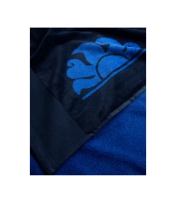BEACH TOWEL SUNDEK ICON JACQUARD BLACK BLUE UNISEX