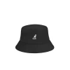 BUCKET KANGOL WASHED BLACK UNISEX -Fashion Sports Equipment Store bucket kangol washed black unisex