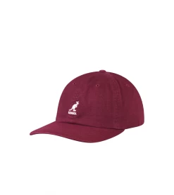 CAP KANGOL WASHED BASEBALL BORDEAUX UNISEX