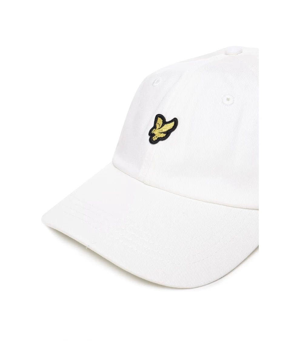 Lyle & Scott CAP LYLE&SCOTT BASEBALL WHITE UNISEX 4 Lyle & Scott CAP LYLE&SCOTT BASEBALL WHITE UNISEX - Image 2