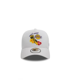 CAP NEW ERA 9FORTY A-FRAME LA LAKERS TRUCKER WHITE MEN