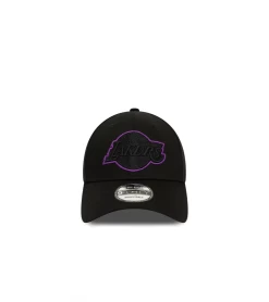 CAP NEW ERA 9FORTY LA LAKERS METALLIC OUTLINE BLACK UNISEX