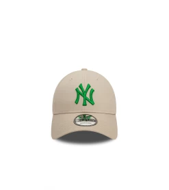CAP NEW ERA 9FORTY NY YANKEES ESSENTIAL BEIGE GREEN UNISEX -Fashion Sports Equipment Store cap new era 9forty ny yankees essential beige green unisex 2
