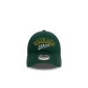 CAP NEW ERA 9TWENTY OAKLAND ATHLETICS MLB WORDMARK GREEN UNISEX