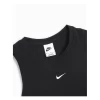 CROP TOP NIKE SPORTSWEAR CHILL KNIT BLACK WOMEN