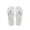 FLIP FLOPS HAVAIANAS BRASIL LOGO WHITE UNISEX 2 FLIP FLOPS HAVAIANAS BRASIL LOGO WHITE UNISEX -Fashion Sports Equipment Store flip flops havaianas brasil logo white unisex