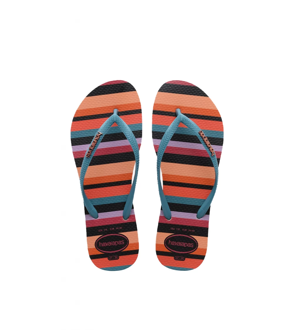FLIP FLOPS HAVAIANAS SLIM PATCHWORK MULTICOLOR WOMEN 3 FLIP FLOPS HAVAIANAS SLIM PATCHWORK MULTICOLOR WOMEN