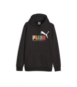 HOODIE PUMA ESSENTIALS+ BLACK MEN
