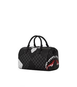 MINI DUFFLE SPRAYGROUND TRIPLE DECKER HEIR TO THE THRONE BLACK UNISEX