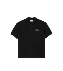 POLO LACOSTE REGULAR BLACK MEN