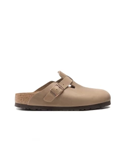SABOT BIRKENSTOCK BOSTON OILED BROWN UNISEX