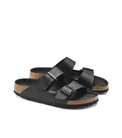 SANDALS BIRKENSTOCK ARIZONA BIRKO-FLOR BLACK WOMEN