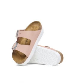 SANDALS BIRKENSTOCK ARIZONA PLATFORM PINK WOMEN
