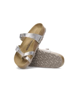 SANDALS BIRKENSTOCK MAYARI SILVER WOMEN