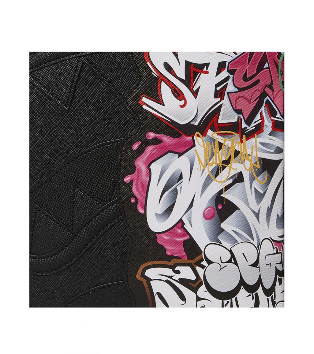 SHOE BAG SPRAYGROUND HALF GRAFF BLACK UNISEX 5 SHOE BAG SPRAYGROUND HALF GRAFF BLACK UNISEX - Image 3