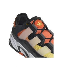 SHOES ADIDAS NITEBALL BLACK ORANGE MEN -Fashion Sports Equipment Store shoes adidas niteball black orange men 3