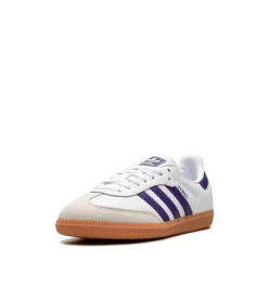 SHOES ADIDAS SAMBA OG WHITE PURPLE WOMEN