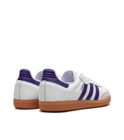 SHOES ADIDAS SAMBA OG WHITE PURPLE WOMEN -Fashion Sports Equipment Store shoes adidas samba og white purple women 3