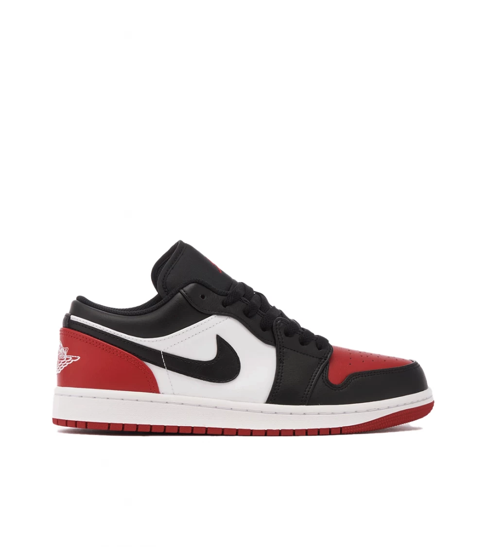 SHOES AIR JORDAN 1 LOW RED BLACK MEN 5 SHOES AIR JORDAN 1 LOW RED BLACK MEN - Image 3