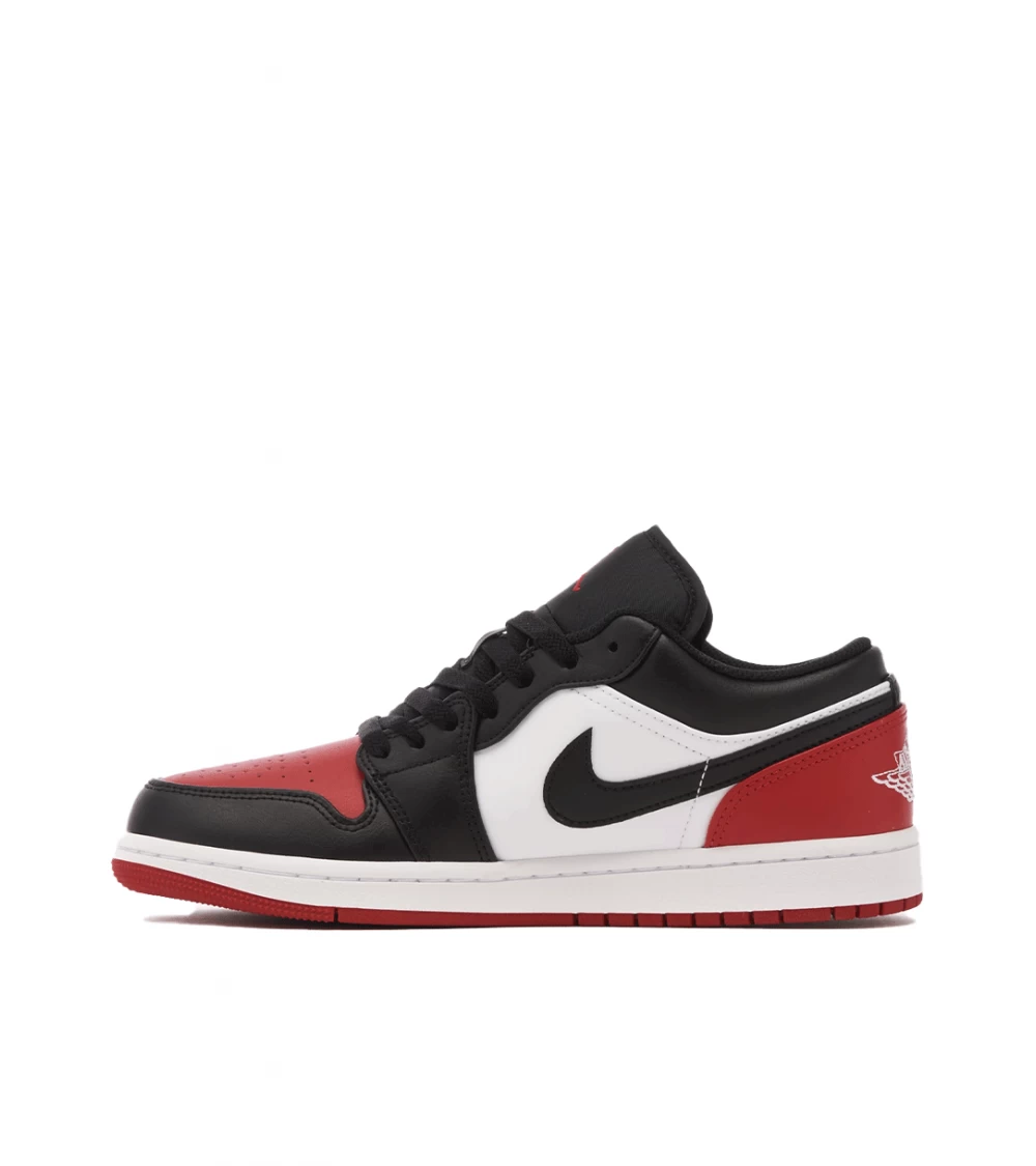 SHOES AIR JORDAN 1 LOW RED BLACK MEN 8 SHOES AIR JORDAN 1 LOW RED BLACK MEN - Image 6