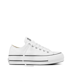 SHOES CONVERSE CHUCK TAYLOR ALL STAR PLATFORM CANVAS WHITE WOMEN -Fashion Sports Equipment Store shoes converse chuck taylor all star platform canvas white women 5