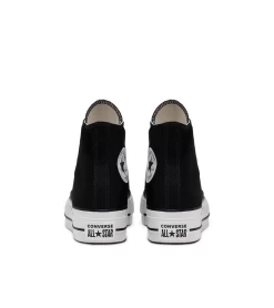 SHOES CONVERSE CHUCK TAYLOR ALL STAR PLATFORM HIGH TOP BLACK WOMAN