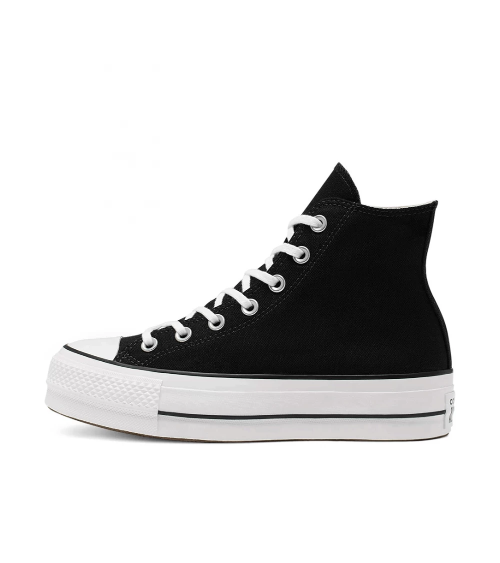 SHOES CONVERSE CHUCK TAYLOR ALL STAR PLATFORM HIGH TOP BLACK WOMAN 6 SHOES CONVERSE CHUCK TAYLOR ALL STAR PLATFORM HIGH TOP BLACK WOMAN - Image 4