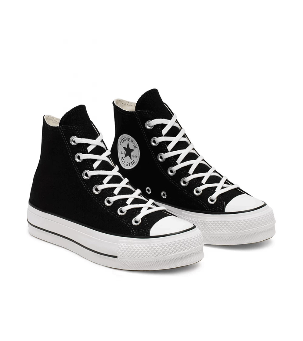 SHOES CONVERSE CHUCK TAYLOR ALL STAR PLATFORM HIGH TOP BLACK WOMAN 7 SHOES CONVERSE CHUCK TAYLOR ALL STAR PLATFORM HIGH TOP BLACK WOMAN - Image 5