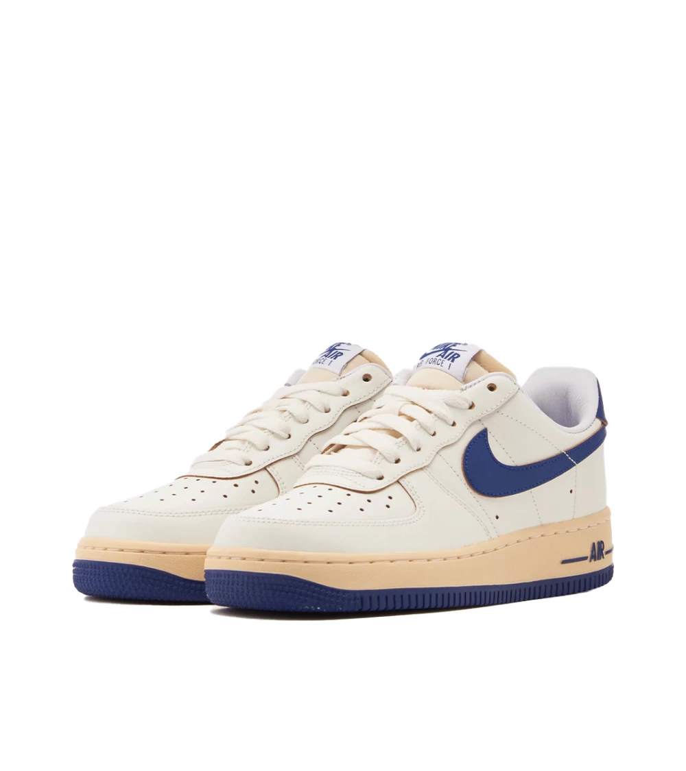 SHOES NIKE AIR FORCE 1 WHITE BLUE WOMEN 4 SHOES NIKE AIR FORCE 1 WHITE BLUE WOMEN - Image 2