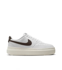SHOES NIKE COURT VISION ALTA LTR WHITE BROWN WOMEN