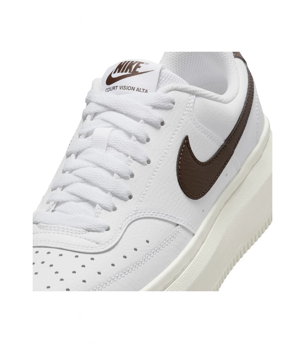 SHOES NIKE COURT VISION ALTA LTR WHITE BROWN WOMEN 7 SHOES NIKE COURT VISION ALTA LTR WHITE BROWN WOMEN - Image 5