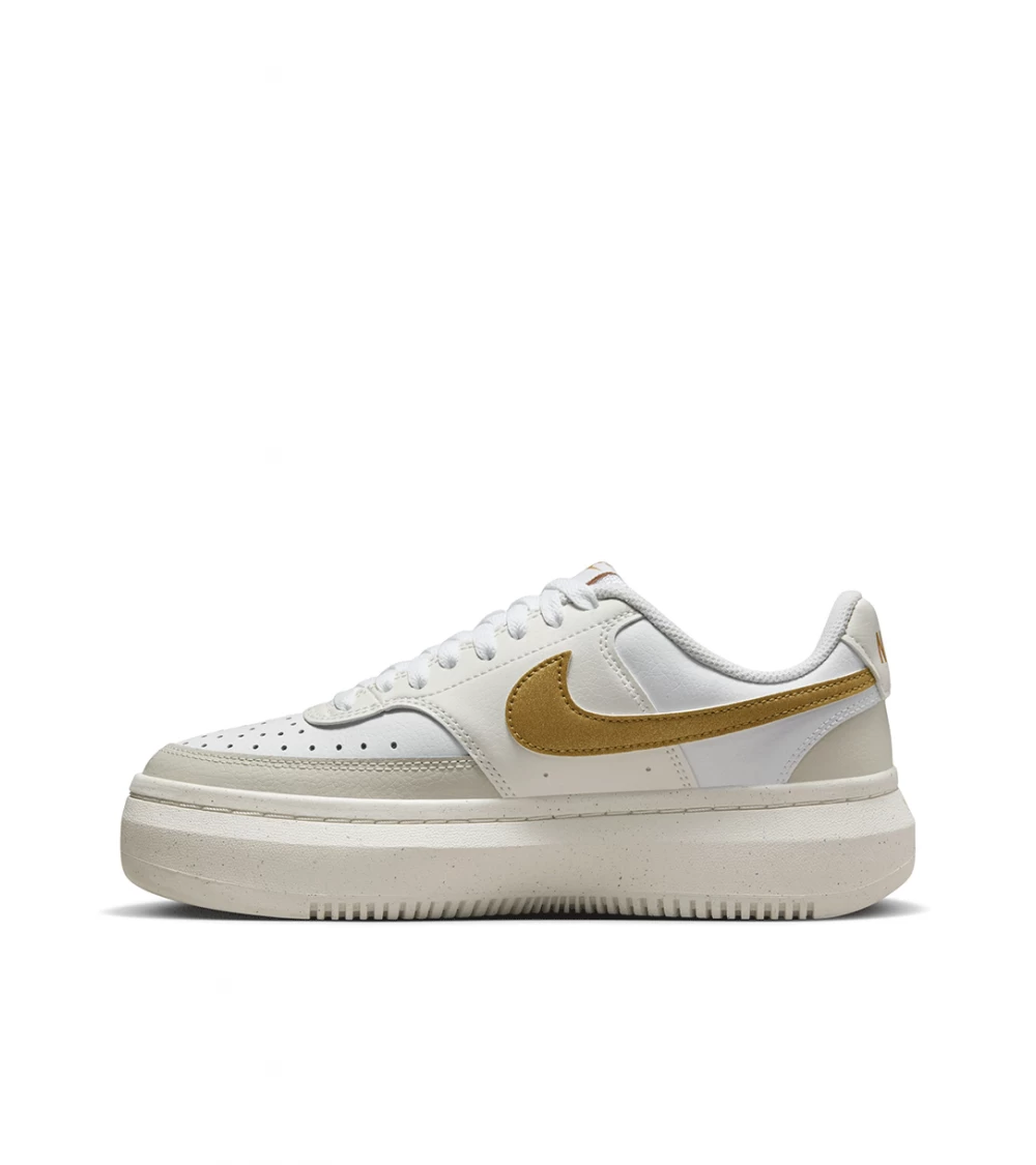 SHOES NIKE COURT VISION ALTA WHITE BEIGE WOMEN 3 SHOES NIKE COURT VISION ALTA WHITE BEIGE WOMEN