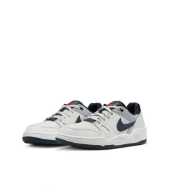 SHOES NIKE FULL FORCE LOW WHITE BLACK MEN