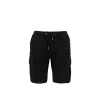 SHORTS ALPHA INDUSTRIES RIPSTOP JOGGER BLACK MEN -Fashion Sports Equipment Store shorts alpha industries ripstop jogger black men