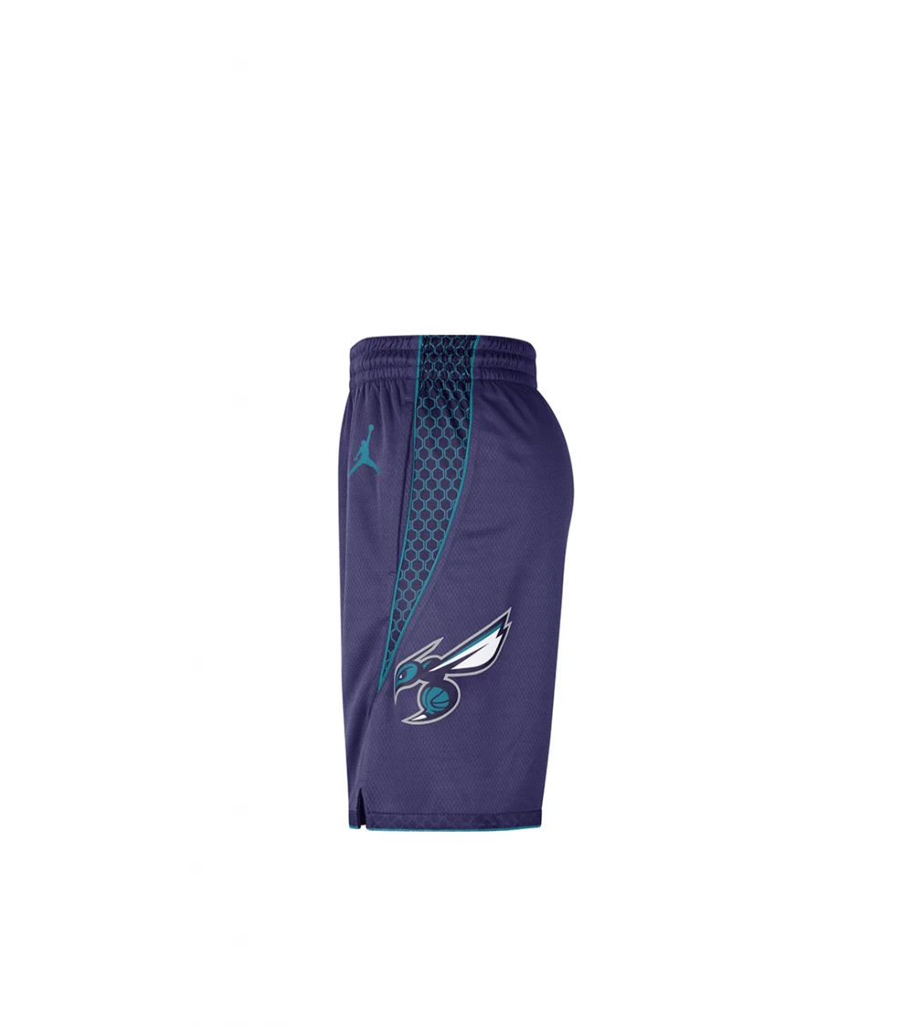 SHORTS JORDAN NBA CHARLOTTE HORNETS STATEMENT SWINGMAN EDITION 22 PURPLE MEN 3 SHORTS JORDAN NBA CHARLOTTE HORNETS STATEMENT SWINGMAN EDITION 22 PURPLE MEN