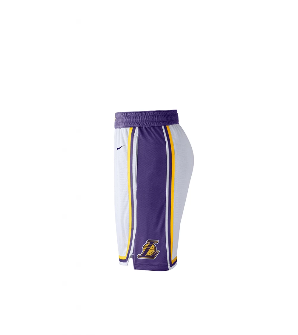 SHORTS NIKE NBA LA LAKERS ASSOCIATION EDITION SWINGMAN WHITE MEN 5 SHORTS NIKE NBA LA LAKERS ASSOCIATION EDITION SWINGMAN WHITE MEN - Image 3