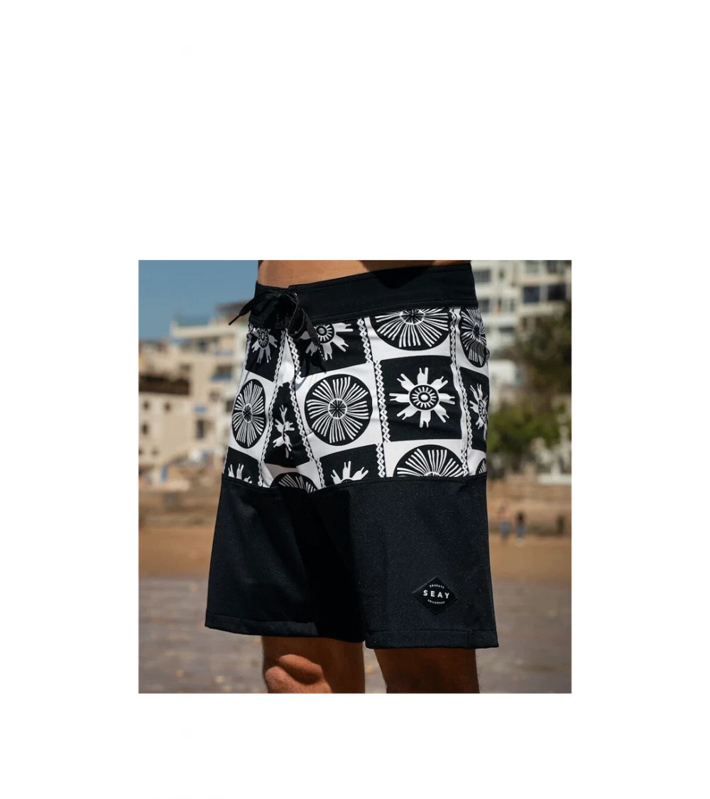 SWIM TRUNKS SEAY SYMBOLS BLACK MEN 4 SWIM TRUNKS SEAY SYMBOLS BLACK MEN - Image 2