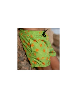 SWIM TRUNKS SEAY SYMBOLS GREEN MEN