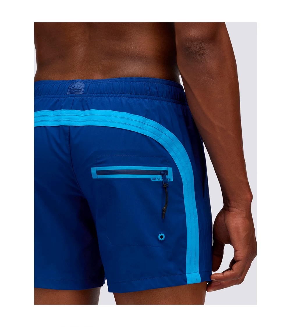 SWIM TRUNKS SUNDEK ELASTIC STRETCH BLUE MEN 4 SWIM TRUNKS SUNDEK ELASTIC STRETCH BLUE MEN - Image 2
