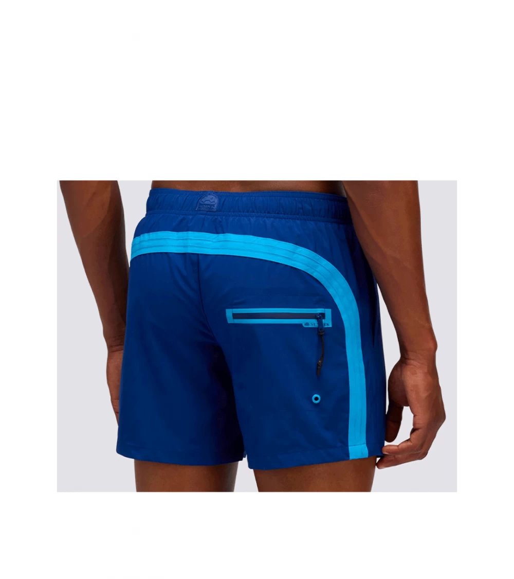 SWIM TRUNKS SUNDEK ELASTIC STRETCH BLUE MEN 5 SWIM TRUNKS SUNDEK ELASTIC STRETCH BLUE MEN - Image 3