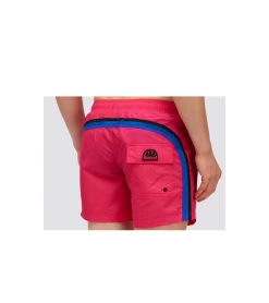 SWIM TRUNKS SUNDEK ICONIC TAFFETA DARK RAINBOW FUCHSIA MEN -Fashion Sports Equipment Store swim trunks sundek iconic taffeta dark rainbow fuchsia men 1