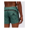 SWIM TRUNKS SUNDEK ICONIC TAFFETA DARK RAINBOW GREEN MEN -Fashion Sports Equipment Store swim trunks sundek iconic taffeta dark rainbow green men