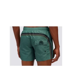 SWIM TRUNKS SUNDEK ICONIC TAFFETA DARK RAINBOW GREEN MEN -Fashion Sports Equipment Store swim trunks sundek iconic taffeta dark rainbow green men 2