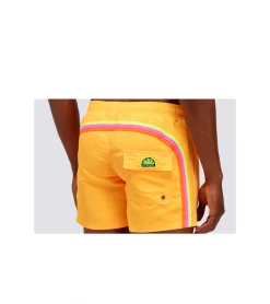 SWIM TRUNKS SUNDEK ORANGE FLUO MEN