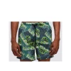 SWIM TRUNKS SUNDEK STONEAGE PRINT GREEN MEN -Fashion Sports Equipment Store swim trunks sundek stoneage print green men
