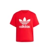 T-SHIRT ADIDAS ADICOLOR TREFOIL BOXY RED WOMEN