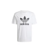 T-SHIRT ADIDAS TREFOIL WHITE MEN -Fashion Sports Equipment Store t shirt adidas trefoil white men